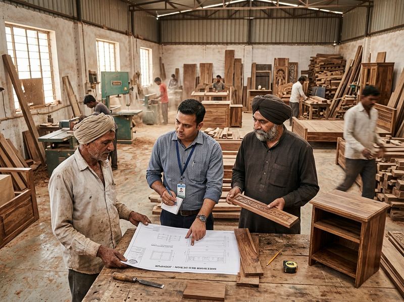 QualityLink Global on-the-ground sourcing agent and quality control specialist in Rajasthan India